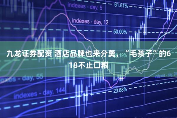 九龙证券配资 酒店品牌也来分羹，“毛孩子”的618不止口粮