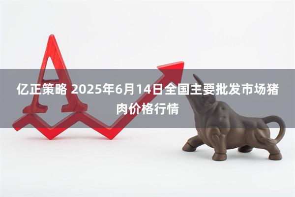 亿正策略 2025年6月14日全国主要批发市场猪肉价格行情